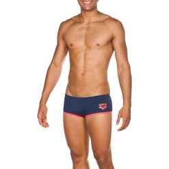 Szorty Kąpielowe Arena One Biglogo Low Waist Short. Niebieskie kąpielówki męskie ARENA, m, bez wzorów, z materiału. Za 85.45 zł.