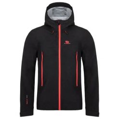 Męska kurtka narciarska Loap Farozzo czarna. Czarne kurtki sportowe męskie LOOP, m, bez wzorów, bez kaptura, do jazdy konnej. Za 501.99 zł.