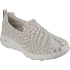 Trampki Skechers Go Walk Joy 124187TPE, Beżowy, Kobiety. Czerwone trampki i tenisówki damskie Skechers, bez wzorów, z gumy, bez zapięcia. Za 314.00 zł.