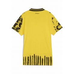 Damska koszulka KIDSUPER × BORUSSIA DORTMUND PUMA Faster Yellow Black. Czarne bluzki damskie Puma, l, bez wzorów, sportowe, bez kołnierzyka, bez ramiączek. Za 439.00 zł.