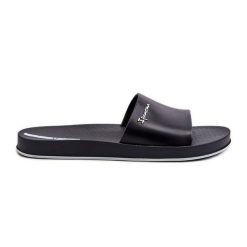 Męskie Gumowe Klapki 82832 Ipanema Slide Unisex Czarne. Czarne klapki męskie bez wzorów, z gumy, bez zapięcia. Za 175.56 zł.