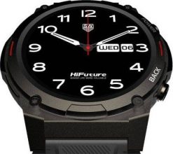 Smartwatch HiFuture FutureGo Mix2 Czarny (FutureGoMix2 (black)). Czarne zegarki smartwatch HiFuture, bez wzorów. Za 376.01 zł.