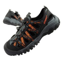 Buty sandały sportowe trekkingowe męskie Grisport. Brązowe sandały męskie Grisport, bez wzorów, z gumy, sportowe, bez zapięcia. Za 195.00 zł.