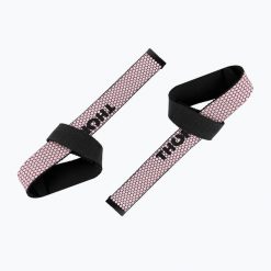 Paski do podnoszenia ciężarów THORN FIT Lifting Straps Anti-Slip pink. Czerwone paski damskie THORN FIT, bez wzorów. Za 52.99 zł.