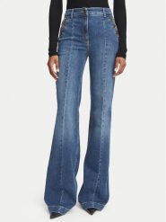 Elisabetta Franchi Jeansy PJ-12D-66E2-V520 Niebieski Palazzo Fit. Niebieskie jeansy damskie Elisabetta Franchi, bez wzorów, z bawełny. Za 2,229.00 zł.
