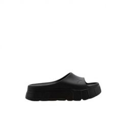 Klapki damskie Puma Mayze Stack Injex. Czarne klapki damskie Puma, bez wzorów, sportowe, bez obcasa, bez zapięcia. Za 249.00 zł.