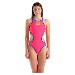 Strój Kąpielowy Damski Arena One Biglogo. Czerwone stroje kąpielowe damskie ARENA, xs, bez wzorów, z materiału. Za 179.00 zł.