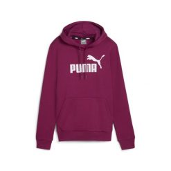 Damska bluza z kapturem i logo Essentials FL PUMA Magenta Gleam Pink. Czerwone bluzy damskie Puma, xs, bez wzorów, eleganckie, bez ramiączek, z kapturem. Za 178.00 zł.
