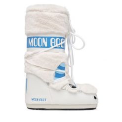 Śniegowce Moon Boot. Białe śniegowce damskie Moon Boot, bez zapięcia. Za 809.99 zł.