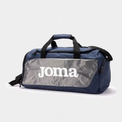 Torba sportowa Joma Indoor granatowa. Niebieskie torby sportowe męskie Joma, bez wzorów. Za 99.99 zł.