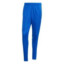 Spodnie treningowe adidas Squadra25. Niebieskie spodnie sportowe męskie Adidas, xl, bez wzorów, z materiału, na fitness i siłownię. Za 134.99 zł.