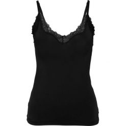 Sweter dzianinowy w strukturalny wzór bonprix ciemnoniebieski. Niebieskie body bonprix, bez wzorów, z dzianiny, bez kołnierzyka, bez ramiączek. Za 59.99 zł.