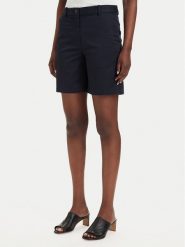 Gant Szorty materiałowe 4020130 Granatowy Regular Fit. Niebieskie szorty damskie GANT, bez wzorów, z bawełny. Za 462.99 zł.