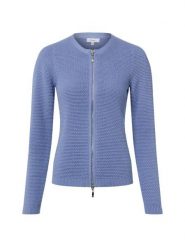 Lund Kardigan Kobiety Bawełna niebieski, L. Niebieskie kardigany damskie Lund, l, bez wzorów, z bawełny, bez kołnierzyka. Za 299.95 zł.