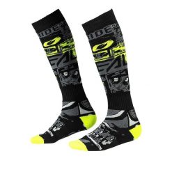 Skarpety rowerowe narciarskie O'neal Ride black/neon yellow. Czarne skarpety męskie O'NEAL, bez wzorów. Za 89.00 zł.