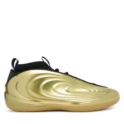 Buty do koszykówki adidas. Żółte buty sportowe męskie Adidas, bez wzorów, bez zapięcia, do koszykówki. Za 699.99 zł.