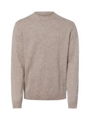 Jack & Jones sweter z dzianiny Mężczyźni brązowy, M. Brązowe swetry męskie Jack & Jones, m, bez wzorów, z dzianiny, bez kołnierzyka, bez ramiączek. Za 249.95 zł.