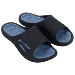 Buty klapki sportowe męskie Rider Bay XIV Ad. Niebieskie klapki męskie Rider, bez wzorów, bez zapięcia. Za 129.00 zł.