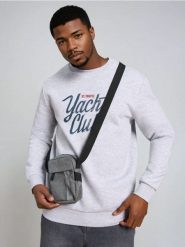 Saszetka - szary. Szare saszetki i nerki męskie Sinsay, małe. Za 19.99 zł.