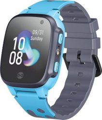 Smartwatch Forever Call Me 2 KW-60 Szaro-niebieski (GSM107165). Niebieskie zegarki smartwatch Forever, bez wzorów. Za 91.87 zł.