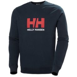 Bluza Helly Hansen HH Logo 2.0. Niebieskie bluzy męskie Helly Hansen, m, bez wzorów, z bawełny, bez ramiączek, bez kaptura. W wyprzedaży za 291.05 zł.