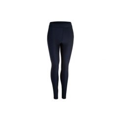 Legginsy fitness kardio damskie 120 granatowe. Niebieskie legginsy damskie DOMYOS, bez wzorów, z elastanu. Za 59.99 zł.