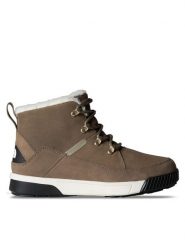 The North Face Botki NF0A4T3X8IU1 Brązowy. Brązowe botki damskie The North Face, bez wzorów, ze skóry, bez obcasa, na płaskiej podeszwie, bez zapięcia. Za 589.99 zł.