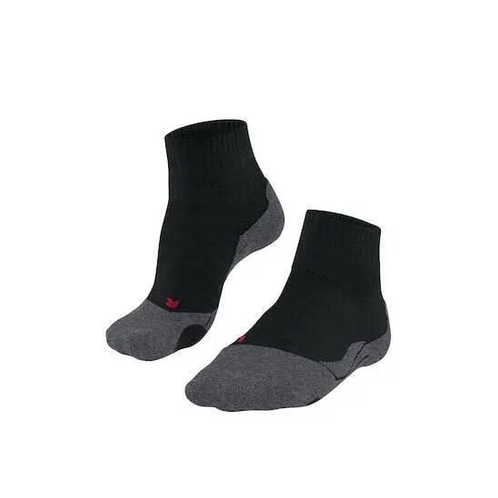 Krótkie skarpetki Falke TK2 Explore. Szare skarpety męskie Falke, bez wzorów, z elastanu. Za 146.50 zł.