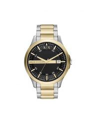 Armani Exchange Zegarek Hampton AX2453 Srebrny. Szare, analogowe zegarki męskie Armani Exchange, bez wzorów, srebrne. Za 979.99 zł.
