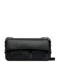 TOUS Torebka Back To Basics 2002381551 Czarny. Czarne listonoszki damskie tous, bez wzorów, ze skóry, bez dodatków. Za 849.99 zł.