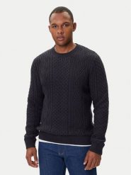 Jack & Jones Sweter Blusean 12283486 Granatowy Regular Fit. Niebieskie swetry męskie Jack & Jones, m, bez wzorów, z syntetyku, bez kołnierzyka, bez ramiączek. Za 199.99 zł.