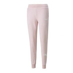 Spodnie Do Joggingu Damskie Power Graphic. Czerwone spodnie dresowe damskie Puma, bez wzorów, sportowe, długie, do biegania. Za 175.99 zł.