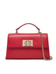 Furla Torebka 1927 WE00423 ARE000 CN RUB00 Czerwony. Czerwone torebki do ręki damskie Furla, bez wzorów, ze skóry, bez dodatków. Za 1,149.00 zł.