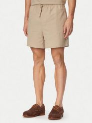 Ysabel Mora Szorty materiałowe 90539 Beżowy ciemny Regular Fit. Brązowe szorty męskie ysabel mora, bez wzorów, z bawełny. Za 169.99 zł.