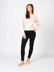Bluza trekking damska C-neck. Czerwone bluzy damskie Champion, s, bez wzorów, z bawełny, eleganckie, bez ramiączek, bez kaptura. Za 219.00 zł.