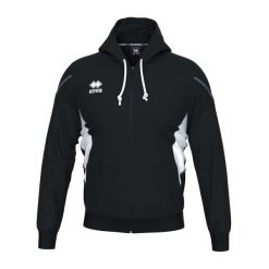 Kurtki Errea Clancy Kurtka Ad Dorośli. Czarne kurtki sportowe damskie ERREA, l, bez wzorów, z materiału, bez ramiączek, z kapturem. Za 291.00 zł.