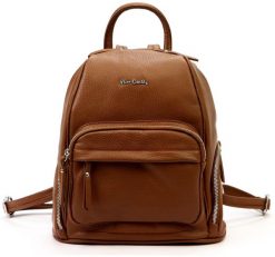 Plecak damski skórzany skóra ekologiczna Pierre Cardin. Plecaki damskie Pierre Cardin, bez wzorów, ze skóry ekologicznej. Za 572.02 zł.