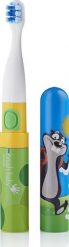 Szczoteczka Brush-baby Go-KIDZ Electric Travel Toothbrush Niebiesko-zielona. Niebieskie szczoteczki elektryczne Brush-Baby. Za 78.84 zł.
