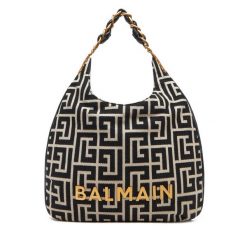 Torebka Balmain. Czarne shopperki damskie Balmain, bez wzorów, bez dodatków. Za 9,019.00 zł.