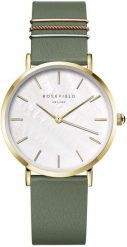 Zegarek Rosefield The West Village WFGG-W85 Zegarek damski biała tarcza 33 mm (1188923). Białe zegarki damskie Rosefield. Za 301.99 zł.