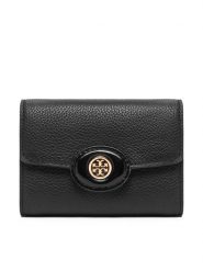 Tory Burch Portfel 165002 Czarny. Czarne portfele damskie Tory Burch, ze skóry. Za 509.99 zł.