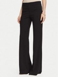 Rinascimento Spodnie palazzo CFC0130163003 Czarny Wide Leg. Czarne spodnie materiałowe damskie Rinascimento, bez wzorów, z materiału. Za 449.99 zł.