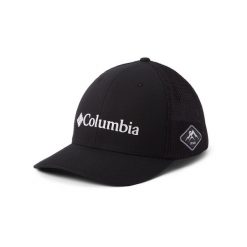 Czapka z daszkiem Columbia Columbia Mesh Ball Cap. Czarne czapki damskie Columbia, bez wzorów, z bawełny. Za 146.00 zł.