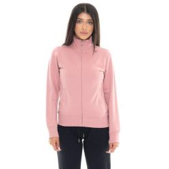 Bluza zimowa Leone 1947 Never Without Damen, Halsausschnitt Reißverschluss. Czerwone bluzy damskie LEONE 1947 APPAREL, na zimę, bez wzorów, z bawełny, sportowe, bez ramiączek, bez kaptura. W wyprzedaży za 176.82 zł.