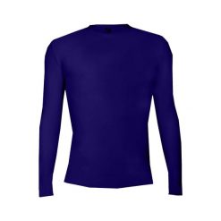 Koszulka z długim rękawem Pro Compression Adults Men Round Neck Undershirt. Fioletowe bluzy męskie BADGER SPORT, l, bez wzorów, sportowe, bez ramiączek, bez kaptura. Za 173.95 zł.
