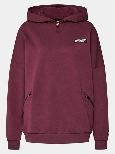 Ellesse Bluza Semprevisa Oh SGP15848 Bordowy Relaxed Fit. Czerwone bluzy damskie Ellesse, bez wzorów, z bawełny, bez ramiączek, bez kaptura. Za 209.99 zł.