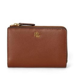 Portfel LAUREN RALPH LAUREN. Brązowe portfele damskie Lauren Ralph Lauren. Za 579.99 zł.