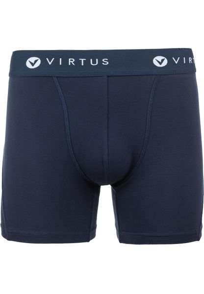 Bokserki Virtus Tuch. Niebieskie bokserki męskie VIRTUS, bez wzorów, z materiału. Za 109.00 zł.