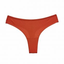 Stringi damskie minimalistyczne na co dzień Libora. Szare majtki damskie Intica, z materiału. Za 69.00 zł.