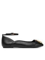 Liu Jo Baleriny Brigitte 01 SF5039 P0062 Czarny. Czarne balerinki damskie Liu Jo, bez wzorów, ze skóry, bez obcasa, bez zapięcia. Za 629.99 zł.